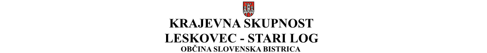 Krajevna skupnost Leskovec - Stari Log